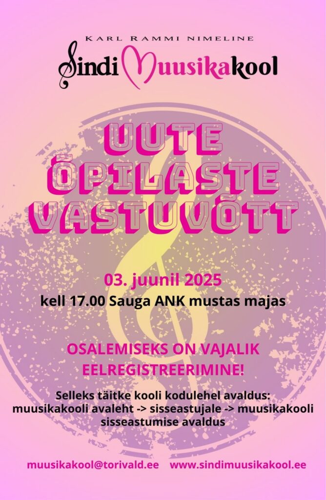 Uute õpilaste vastuvõtt Saugas