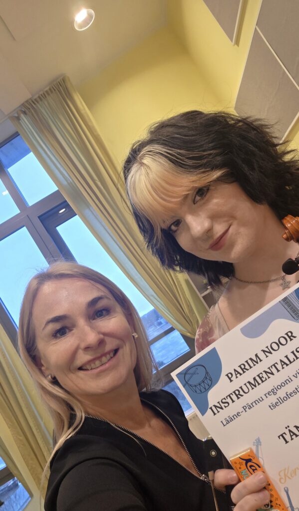 Palju õnne eduka osalemise puhul üleriigilise konkursi ”Noor Instrumentalist 2026” Lääne-Pärnu regiooni eelvoorus